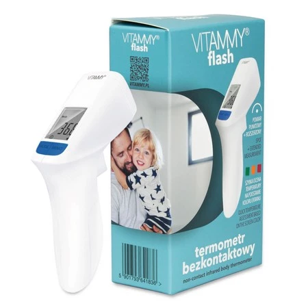 VITAMMY Flash HTD8816C Innowacyjna technologia 2 sposobów pomiaru