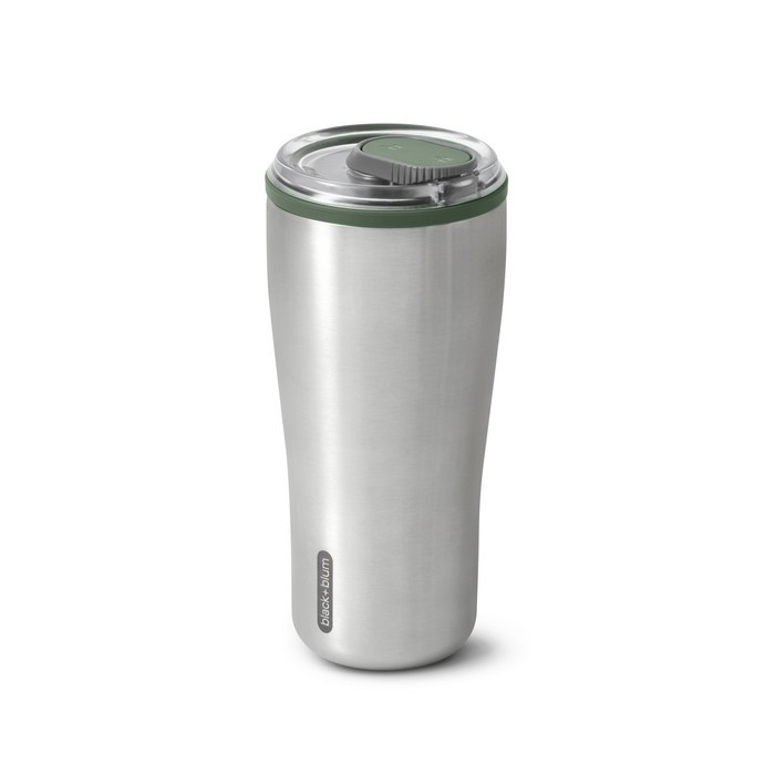 Black+Blum Kubek termiczny stalowy 0,6l.oliwka New version - Nabea.pl