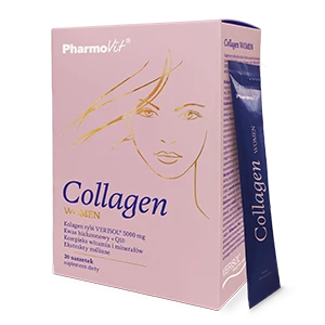 Pharmovit Collagen Women na skórę włosy 20 saszetek