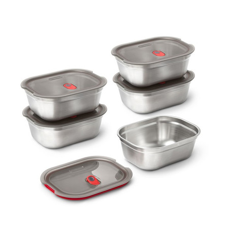 BB-Lunchbox stalowy 0,9l. Multifunction