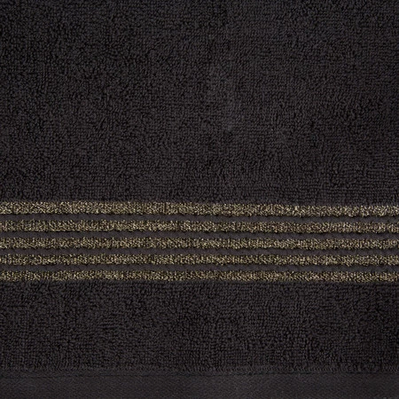 Ręcznik Lila (11), 70 x 140 cm, Czarny