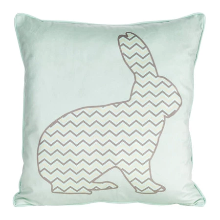 Poszewka dekoracyjna  45X45 MIĘT+BE WELWET