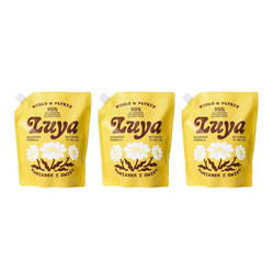 Zestaw: 3x Luya - Mydło do rąk w płynie Rumianek i Owies Refill 800ml
