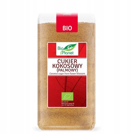 CUKIER KOKOSOWY (PALMOWY) BIO 300 g - BIO PLANET
