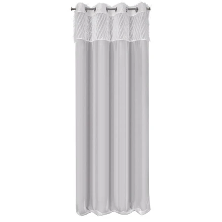 ZASŁONA GOTOWA AMIRA 140 X 250 CM JASNOSZARY