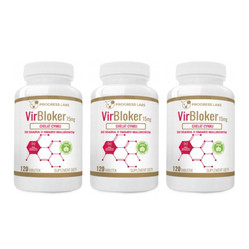 Zestaw: 3x Progress Labs Cynk Do Ssania 15Mg 120 Tabl.
