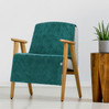 KOC D91 CARO 70 X 160 CM CIEMNOZIELONY