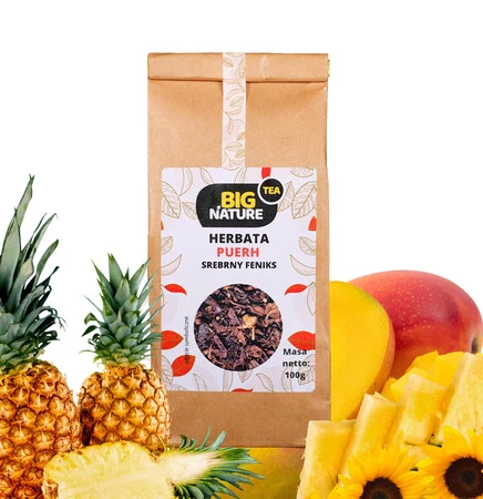 Big Nature Herbata Puerh Srebrby Feniks 100 g