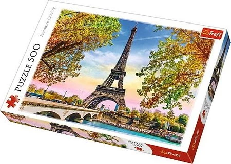 Puzzle 500 Romantyczny Paryż 37330 -