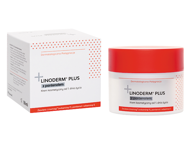 Ziołolek − Linoderm Plus, krem z pantenolem − 50 ml - Nabea.pl