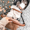 Lullalove, Kocyk z wełny merino - beż, kolekcja PREMIUM