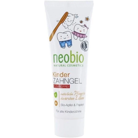 Neobio Pasta dla dzieci jabłko i papaja Eko 50ml