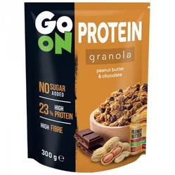 GO ON Protein Granola Peanut Butter & Chocolate bez dodatku cukru 300 g