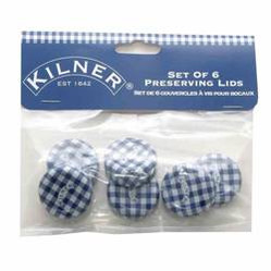 KIL - Zestaw 6 pokrywek 6x30mm, Made In England