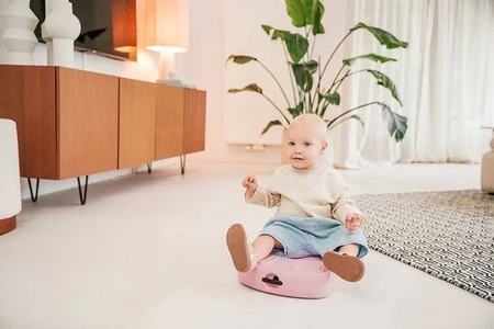 SCOOTANDRIDE My First Ewolucyjny jeździk pchacz 3w1 6 m+ Rose