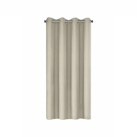 ZASŁONA GOTOWA RITA 140 X 175 CM CIEMNOBEŻOWY