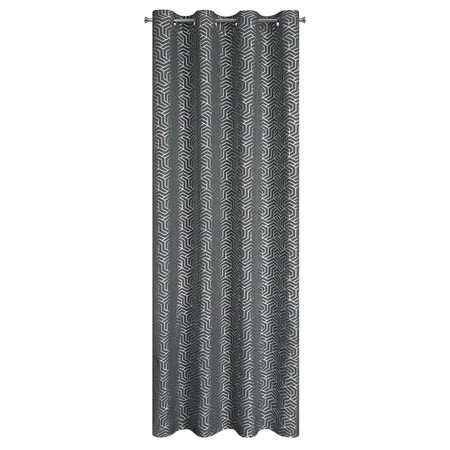 ZASŁONA GOTOWA SEMI 140 X 250 CM STALOWY