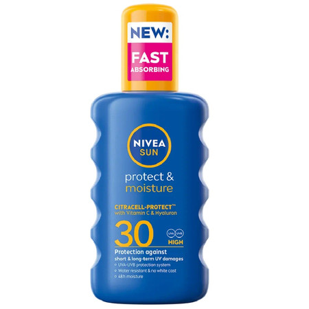 Nivea Sun Balsam do opalania Protect&Moisture w sprayu SPF30  200ml