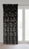 ZASŁONA GOTOWA SELENA NA TAŚMIE 140 X 270 CM CZARNY