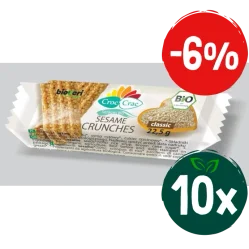Zestaw: 10x Bioveri − Croc-Crac classic, sezamki Bio − 22.5 g