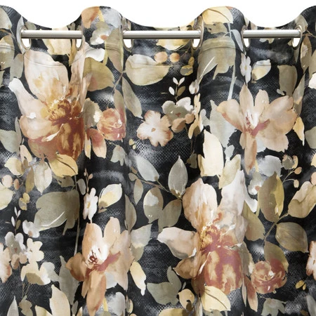 ZASŁONA GOTOWA BETTY 140 X 250 CM GRAFITOWY