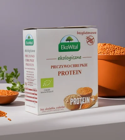 EkoWital - Pieczywo chrupkie Protein bezgl. BIO - 100 g