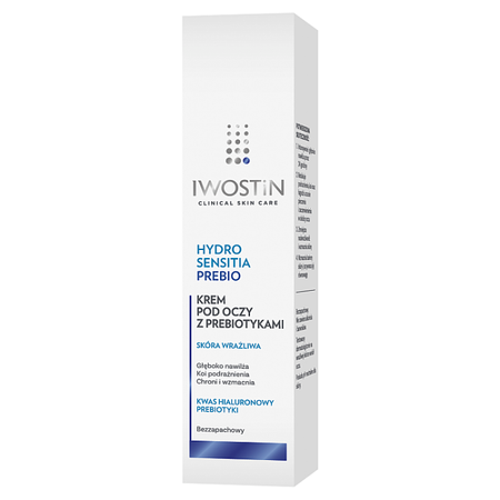 Iwostin Hydro Sensitia Prebio Krem pod oczy z prebiotykami 15 ml