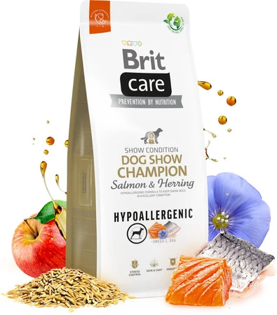 BRIT Care Dog Hypoallergenic Show CHAMPION Ryby 12kg