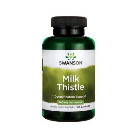 Swanson Milk Thistle Ostropest plamisty 500mg - 100 kaps.