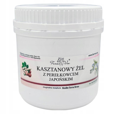Farm-vix Żel kasztanowy z perełkowcem 600 g