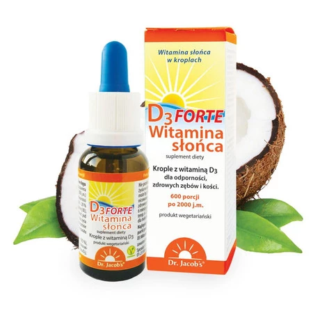 Dr Jacob'S Witamina D3 Forte Witamina Słońca 20 ml