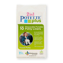 Potette Plus, Wkłady jednorazowe do nocnika, 10 sztuk