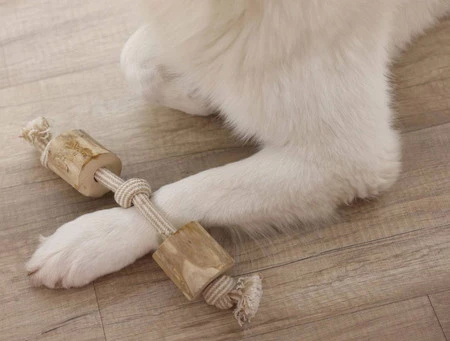 KERBL Hantel z drewna kawowego dla psów 35cm