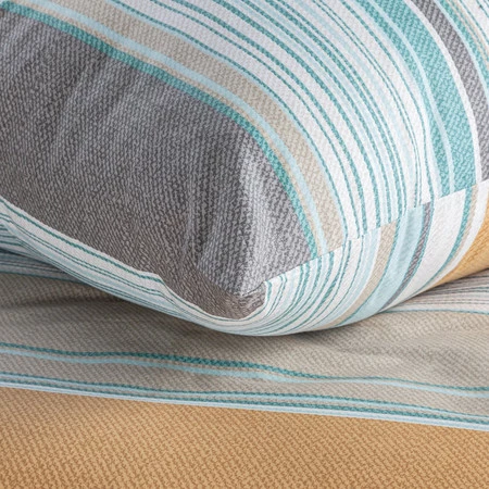 Komplet pościeli Ren, 220 x 200 cm, Jasnoturkusowy