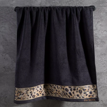 Ręcznik Eva 23 50 x 90 cm, Czarny