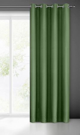 ZASŁONA GOTOWA D91 ADORE 140 X 250 CM ZIELONY
