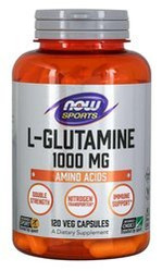 Now Foods L-Glutamina 1000 mg -120 kaps.