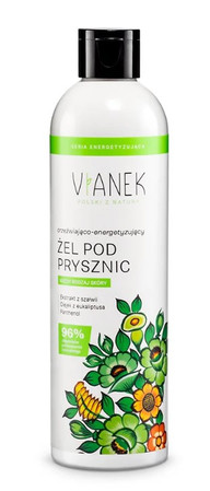Vianek - Orzeźwiająco, energetyzujący żel pod prysznic - 300 ml