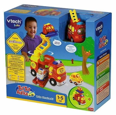 VTECH 60810 Zestaw Duży Wóz Strażacki