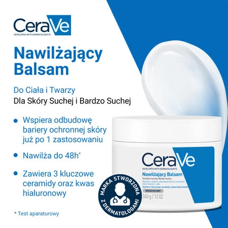 CeraVe – Nawilżający balsam do ciała – 340 g