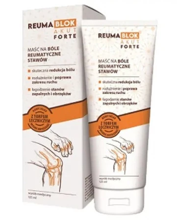 Simply You Reumablok Akut Forte maść na ból pleców 125 ml - wyrób medyczny