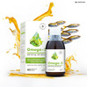 Aura Herbals Omega-3 kwasy tłuszczowe DHA 370 mg i EPA 700 mg w płynie 200 ml