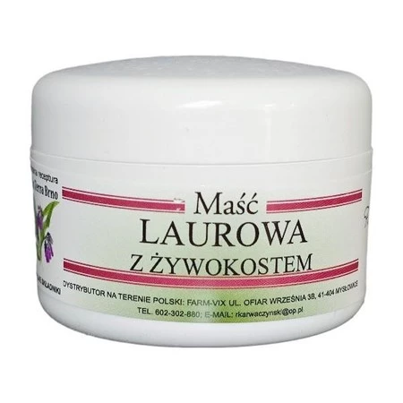 Farm-vix Maść Laurowa z żywokostem 50 ml