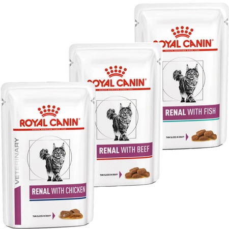 ROYAL CANIN VET RENAL Feline Fish RYBA 85g
