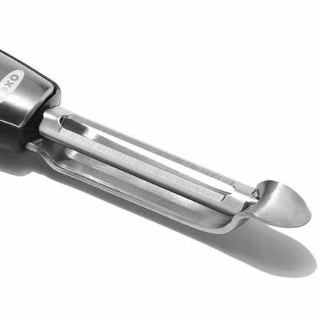 OXO-Obieraczka prosta obustronna stalowa, STEEL