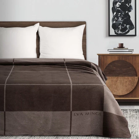 Koc Elegant4 220 x 240 cm, Brązowy