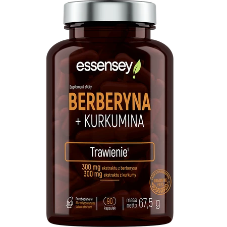 ESSENSEY BERBERYNA + KURKUMINA 90 kap