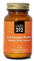 Labs212 Zinc Complex Powder Picolinate, Citrate, Gluconate 15 g