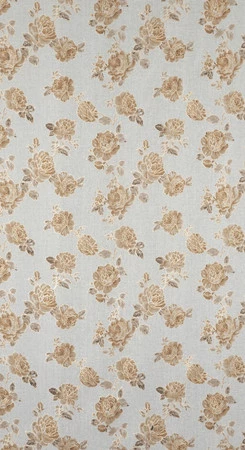 Zasłona ZAS/MELA/BEŻ+ZŁ 140X250 PRZELOTKI