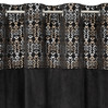 ZASŁONA GOTOWA LIZA 140 X 250 CM CZARNY